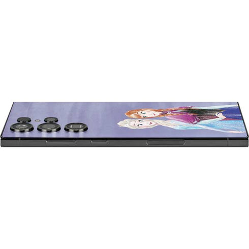 Disney Frozen Elsa and Anna Sisters Art Galaxy S25 Ultra Skin